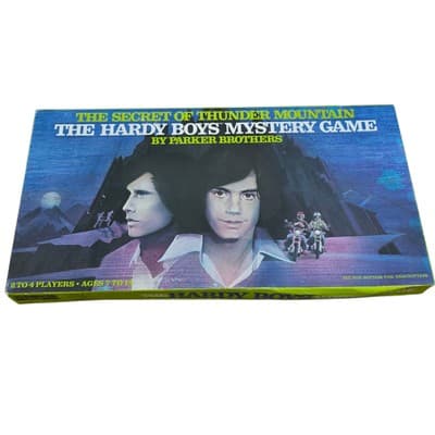 UNPUNCHED 1978 The Hardy Boys Mystery Board Game Parker Brothers Complete - Thumbnail 2