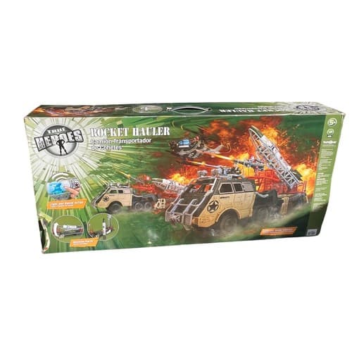 2009 Toys R Us True Heroes Rocket Hauler Military Playset #354702 - New - Thumbnail 5