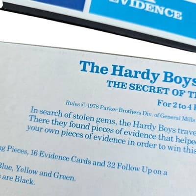 UNPUNCHED 1978 The Hardy Boys Mystery Board Game Parker Brothers Complete - Thumbnail 12