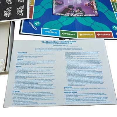 UNPUNCHED 1978 The Hardy Boys Mystery Board Game Parker Brothers Complete - Thumbnail 11
