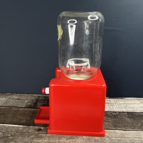 VTG 1960'S KOOL-AID DISPENSER WITH BOX GLASS JAR MODEL 64 - Thumbnail 6
