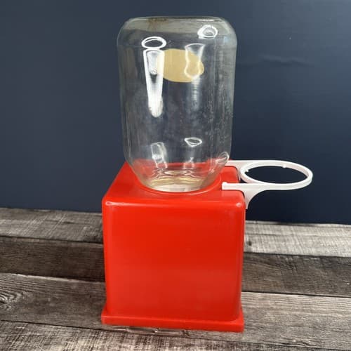 VTG 1960'S KOOL-AID DISPENSER WITH BOX GLASS JAR MODEL 64 - Thumbnail 7