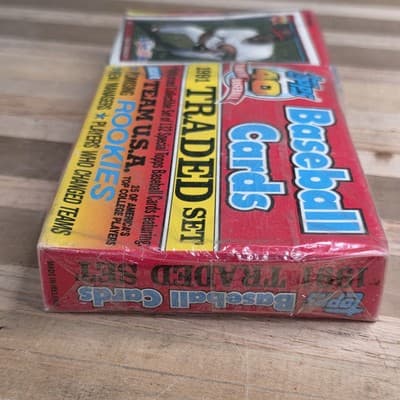 1991 Topps Traded Baseball 132 Card Complete Set Factory Sealed MLB Brand New - Thumbnail 6
