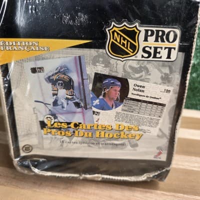 1991-92 NHL PRO SET FRENCH EDITION FACTORY SEALED NEW - Thumbnail 2