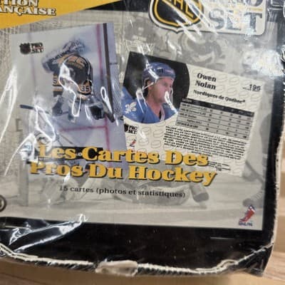 1991-92 NHL PRO SET FRENCH EDITION FACTORY SEALED NEW - Thumbnail 3