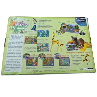 NEW RARE Vintage 1999 Ellie's Enchanted Garden CD ROM Smart Toy Playset by Zowie - Thumbnail 3