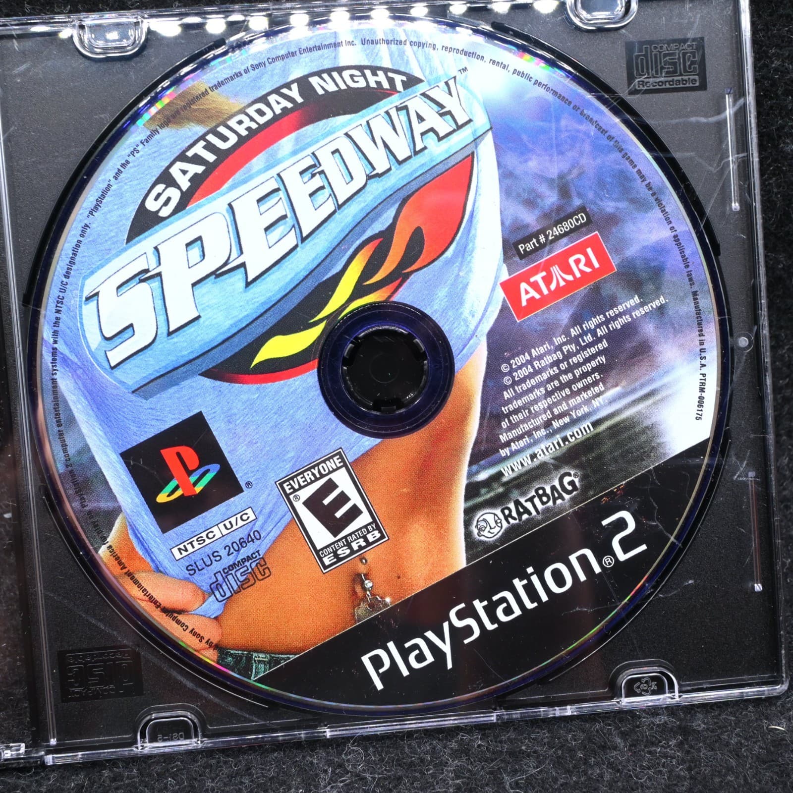 Saturday Night Speedway (PS2 PlayStation 2, 2004) Disc Only TESTED NO TRACKING - Thumbnail 2