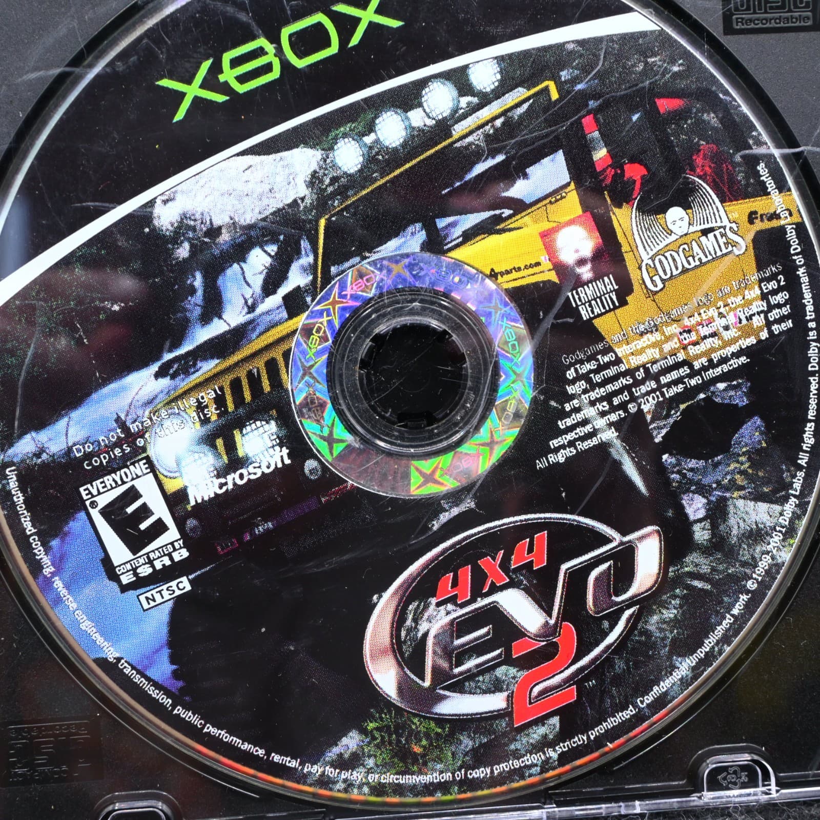 4x4 EVO 2 (Microsoft Xbox) Disc Only Tested Working - Thumbnail 2