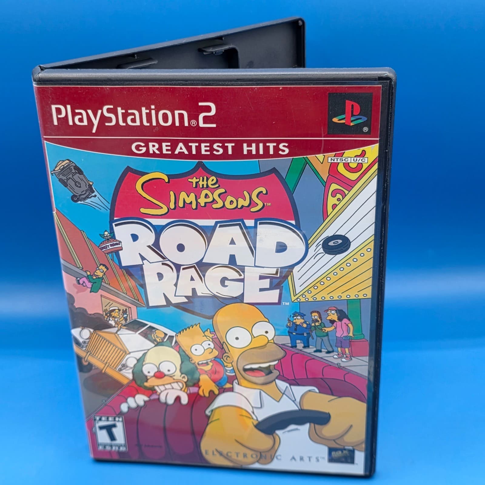 The Simpsons Road Rage PlayStation 2 PS2 Greatest Hits CIB Complete TESTED - Thumbnail 2