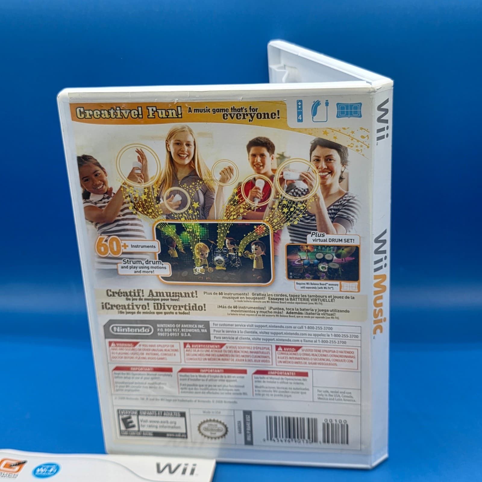 Wii Music Nintendo Wii Complete In Box CIB Tested Working - Thumbnail 4