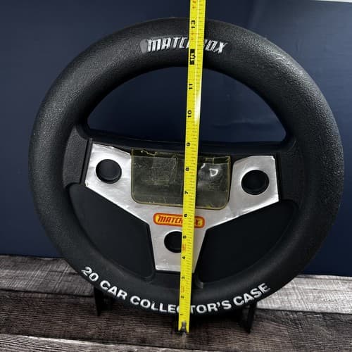 Vintage 1983 Matchbox 20 Car Collector's Case Steering Wheel - Thumbnail 12