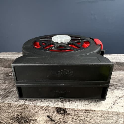 1998 Mattel Hot Wheels 16 Car Portable Carrying Tire Wheel Black And Red Case - Thumbnail 6