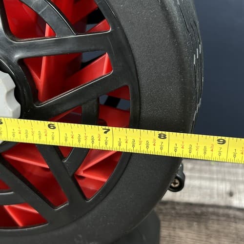 1998 Mattel Hot Wheels 16 Car Portable Carrying Tire Wheel Black And Red Case - Thumbnail 10