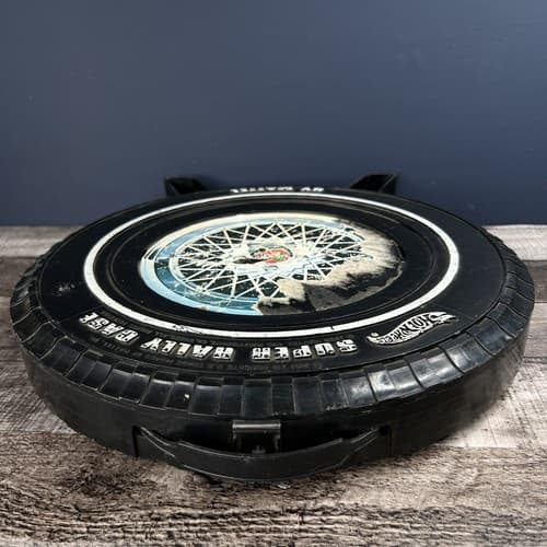Vintage 1968 Hot Wheels Super Rally Case by Mattel 12 Car Case - Thumbnail 8