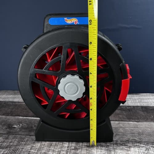 1998 Mattel Hot Wheels 16 Car Portable Carrying Tire Wheel Black And Red Case - Thumbnail 10