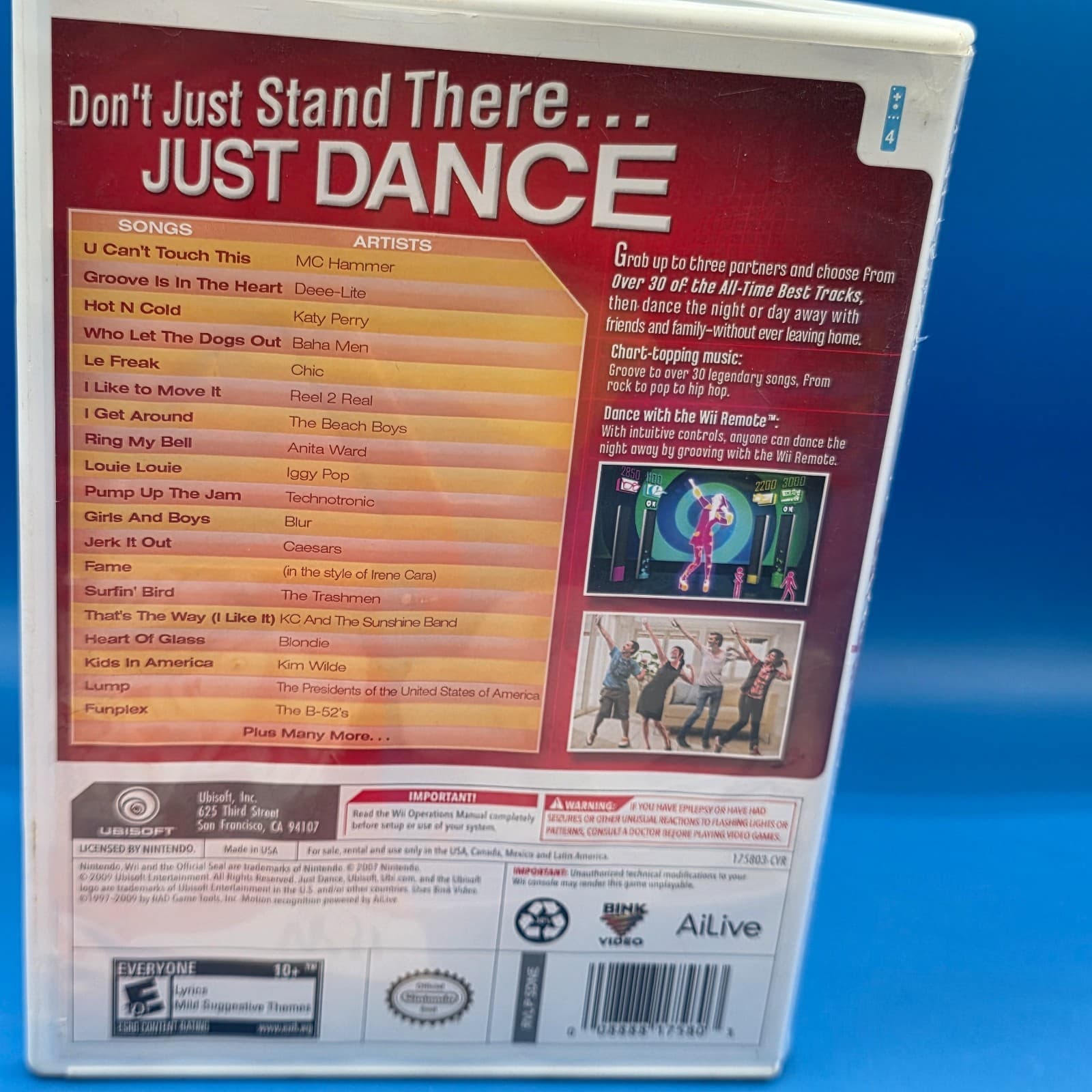Just Dance (Nintendo Wii, 2009) CIB Tested Works, Complete W/ Manual - Thumbnail 4