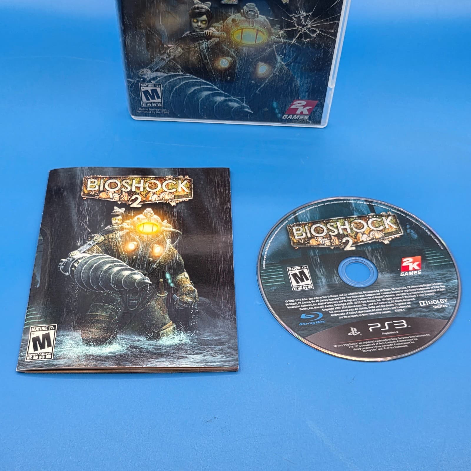 BioShock 2 (Sony PlayStation 3, 2010) PS3 Complete, CIB Tested - Thumbnail 2