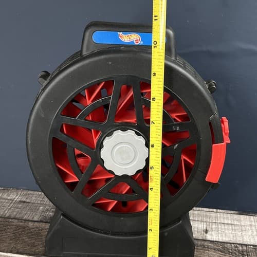 1998 Mattel Hot Wheels 16 Car Portable Carrying Tire Wheel Black And Red Case - Thumbnail 9