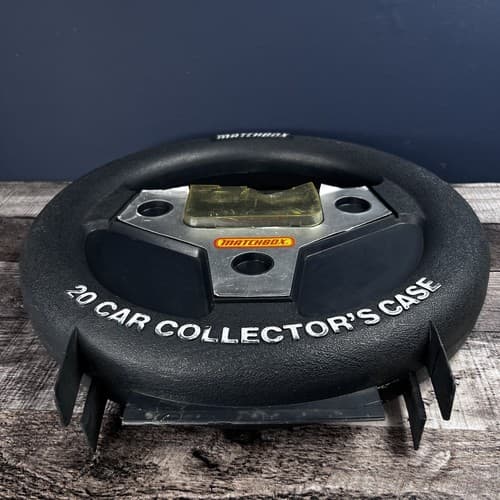 Vintage 1983 Matchbox 20 Car Collector's Case Steering Wheel - Thumbnail 9