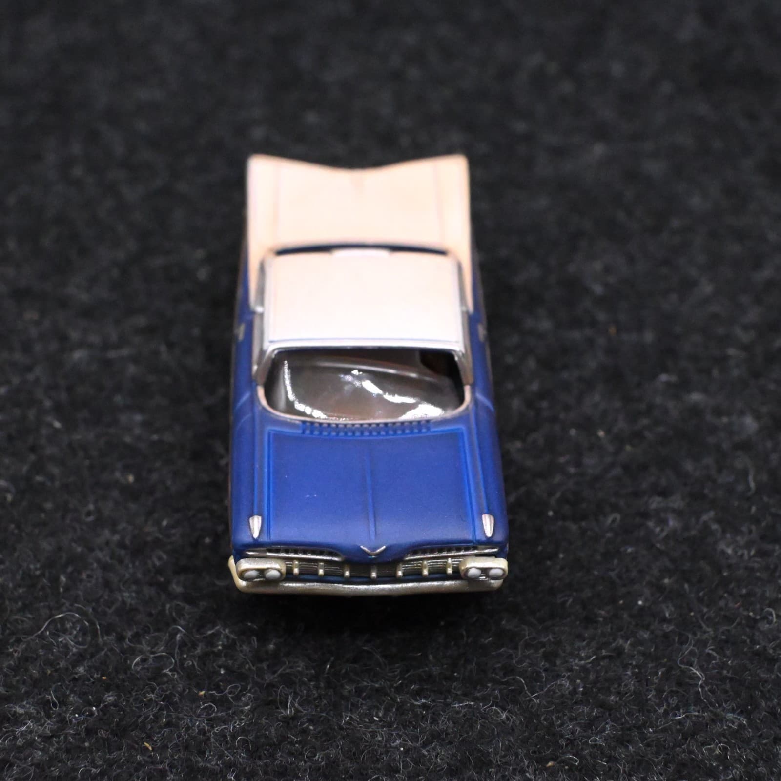 Vintage 59 Chevy Impala Thunderjet Ultra-G Blue Slot Car - Thumbnail 4