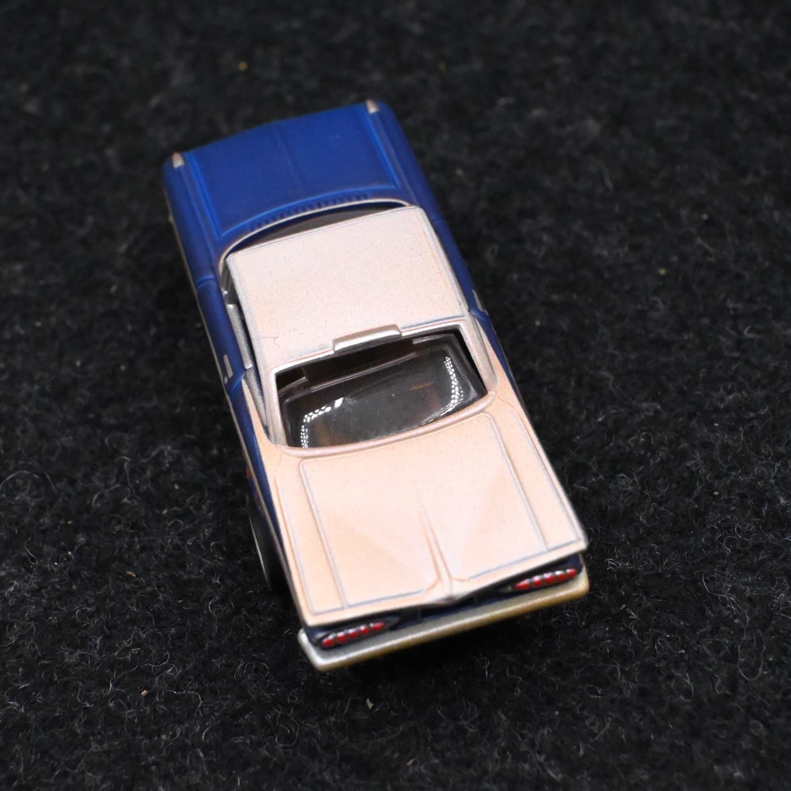 Vintage 59 Chevy Impala Thunderjet Ultra-G Blue Slot Car - Thumbnail 8
