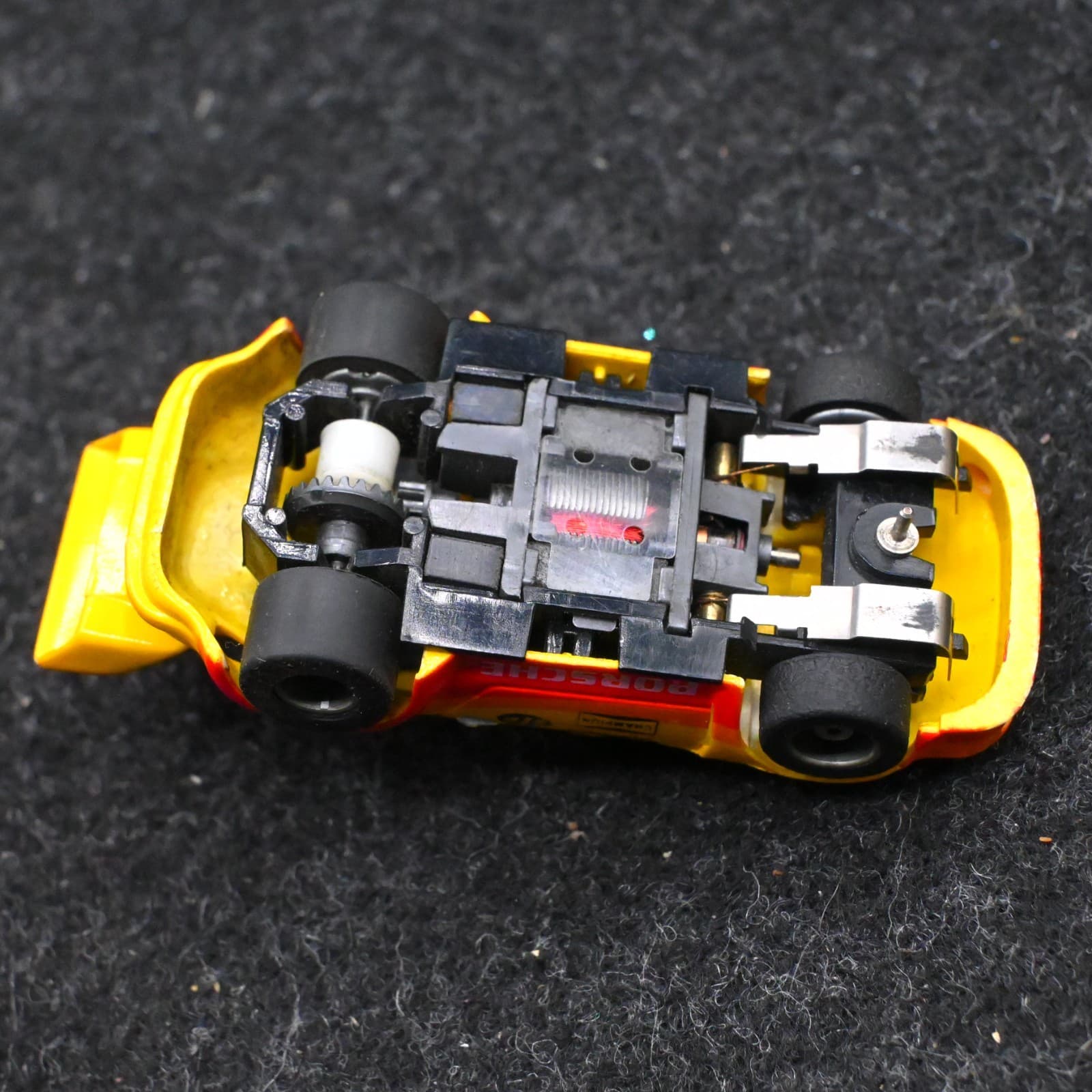 Vintage TYCO Porsche Turbo 935 Slot Car HO Scale Diehard Whale Tail #3 Tested - Thumbnail 7