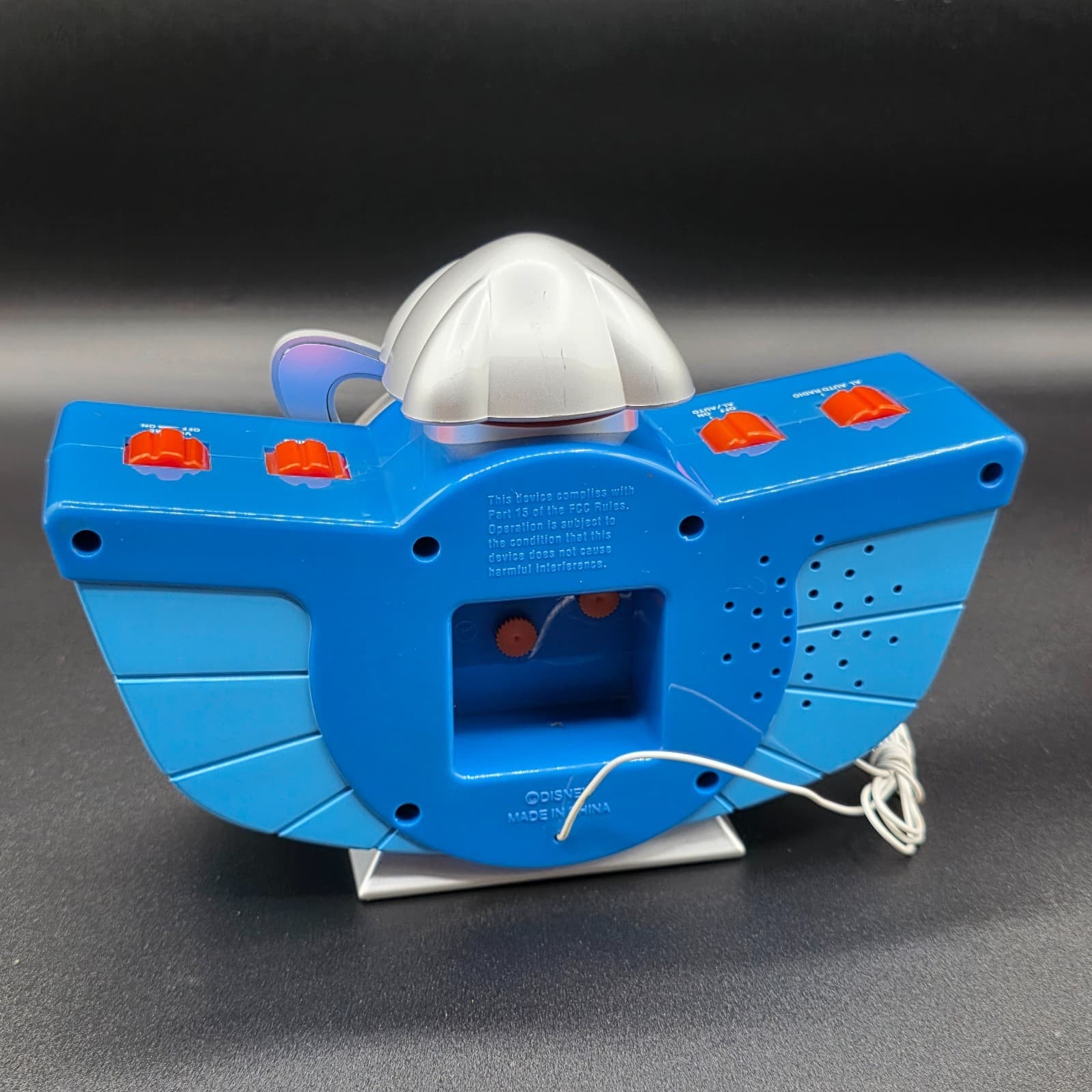 VINTAGE Clock Radio Vintage Disney Toy Story Buzz Lightyear WORKS GREAT - Thumbnail 7