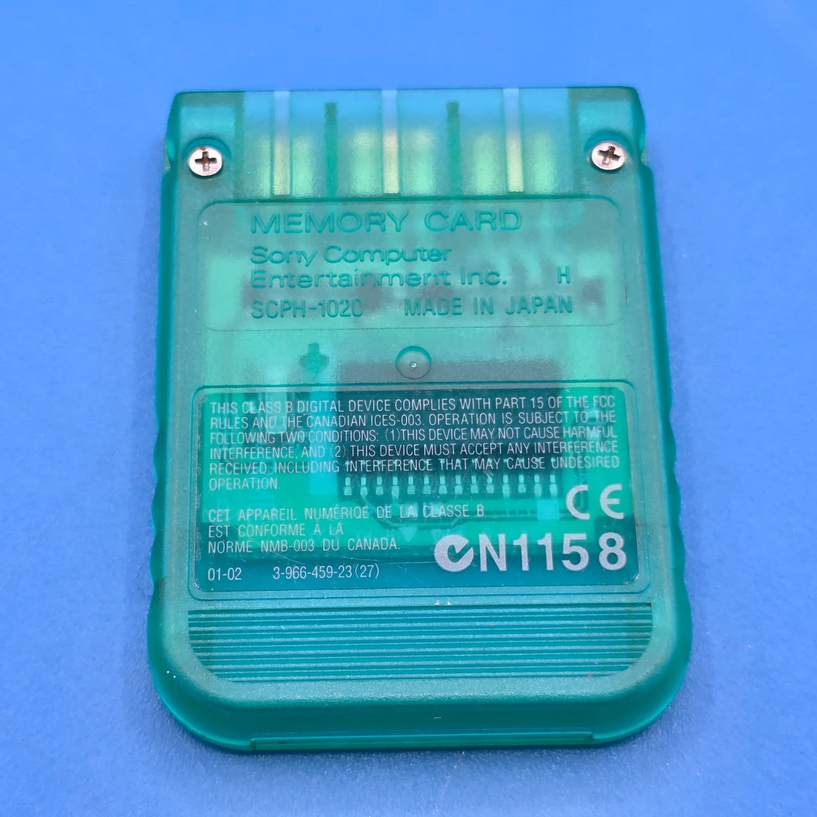 Sony Playstation 1 PS1 Memory Card - Thumbnail 2