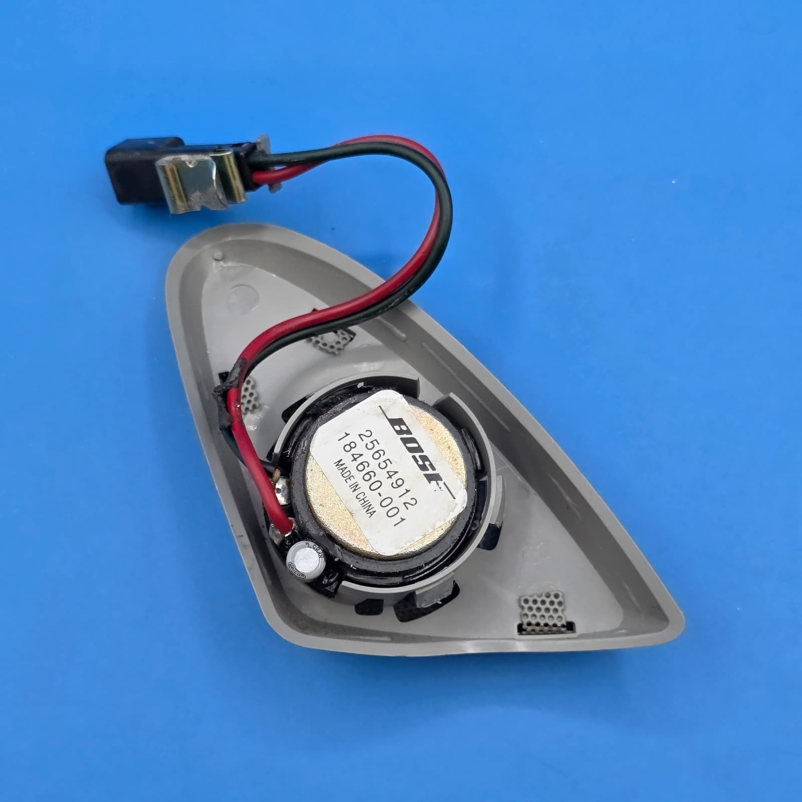 04-09 CADILLAC SRX FRONT LEFT SPEAKER TWEETER A PILLAR 25654912 USED OEM - Thumbnail 5