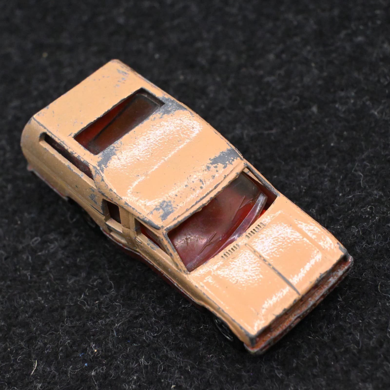 1980 Rare Hot Wheels MiniTrek Toyota Truck Good Time Camper Vintage Tan - Thumbnail 6