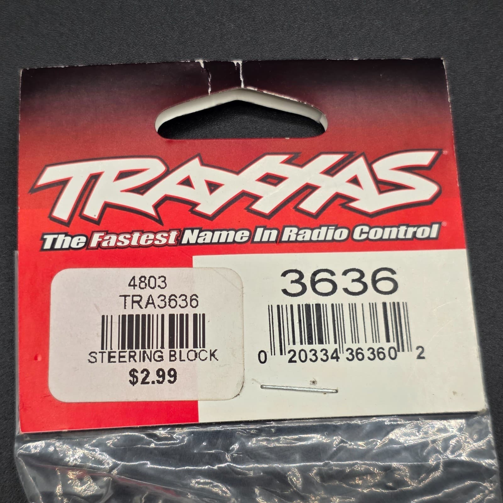 Traxxas 3636 - Plastic Steering Blocks, Black (2) - Thumbnail 2