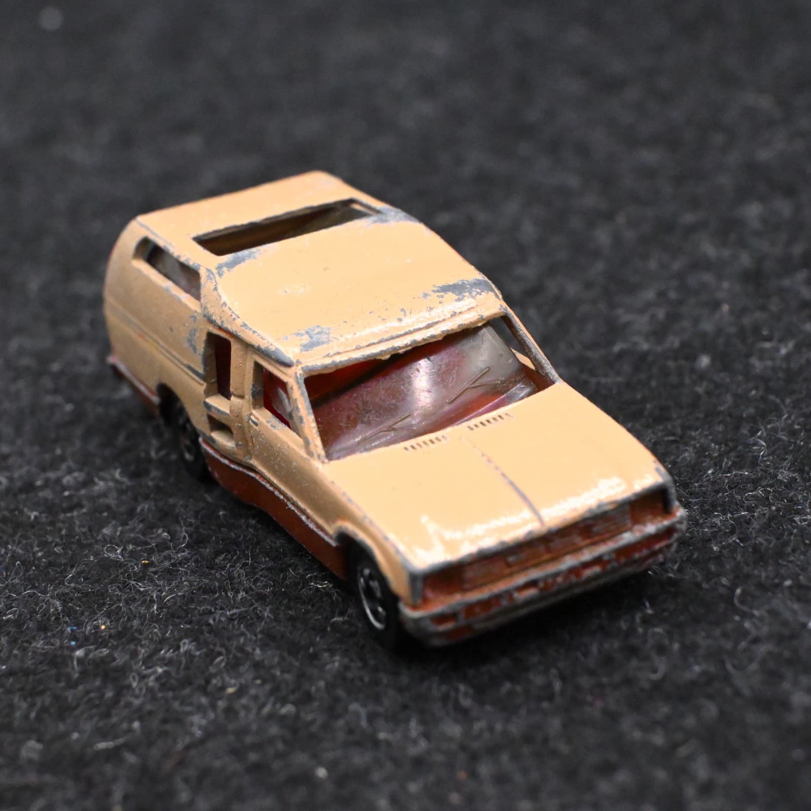 1980 Rare Hot Wheels MiniTrek Toyota Truck Good Time Camper Vintage Tan - Thumbnail 5