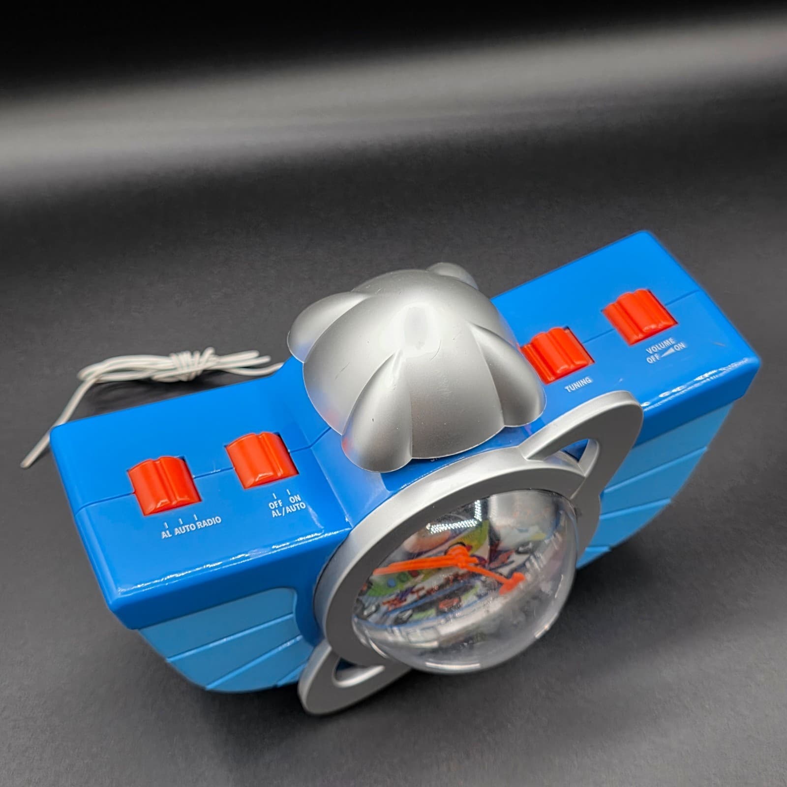 VINTAGE Clock Radio Vintage Disney Toy Story Buzz Lightyear WORKS GREAT - Thumbnail 3