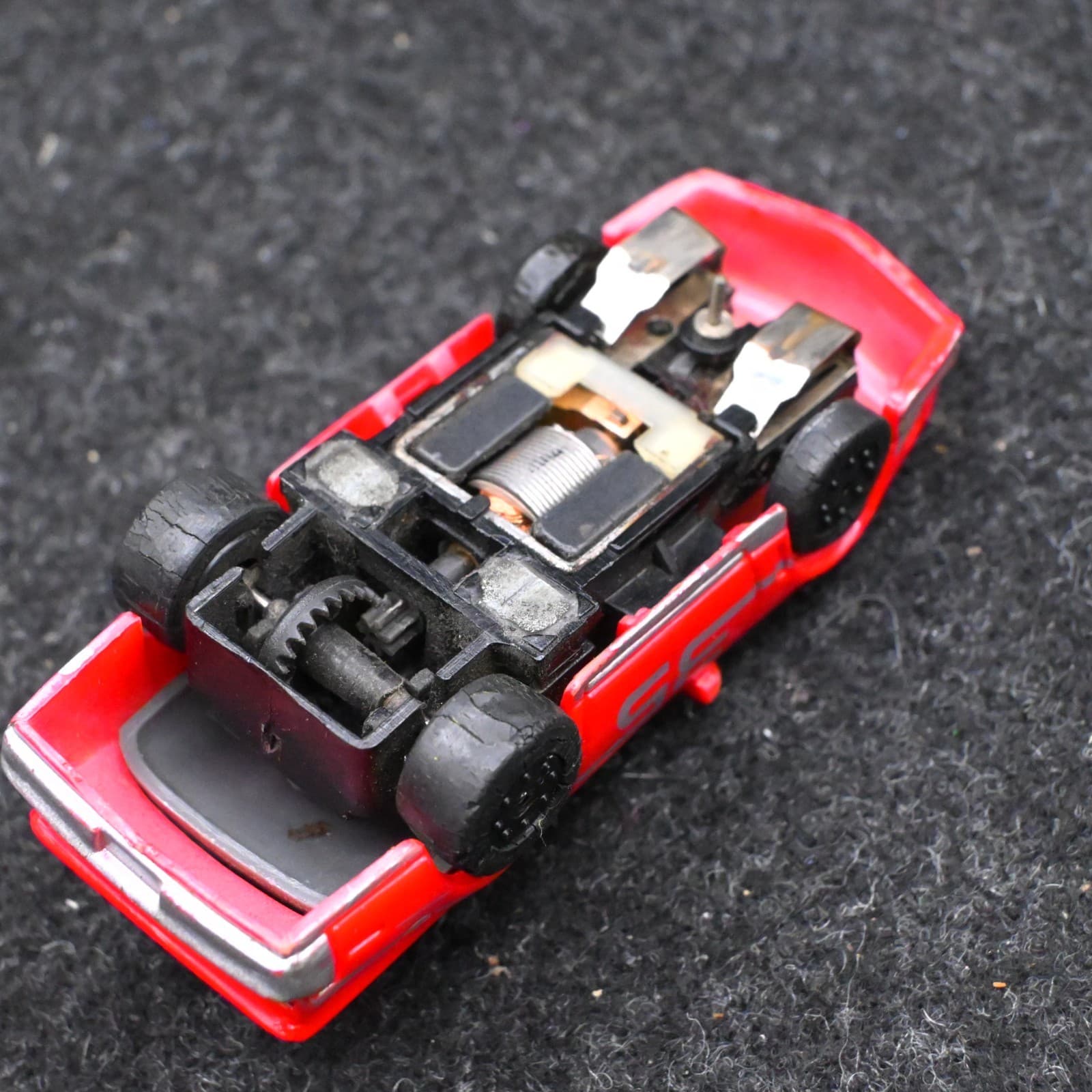 Marchon MR-1 Pontiac Firebird Trans Am #35 NASCAR HO Slot Car Runs - Thumbnail 7
