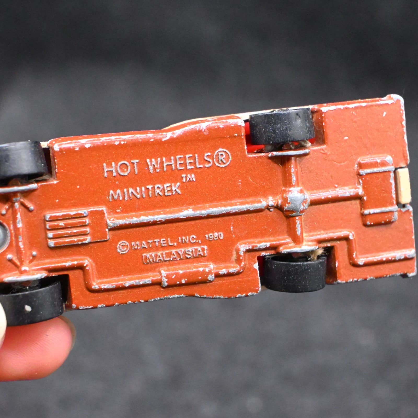 1980 Rare Hot Wheels MiniTrek Toyota Truck Good Time Camper Vintage Tan - Thumbnail 8