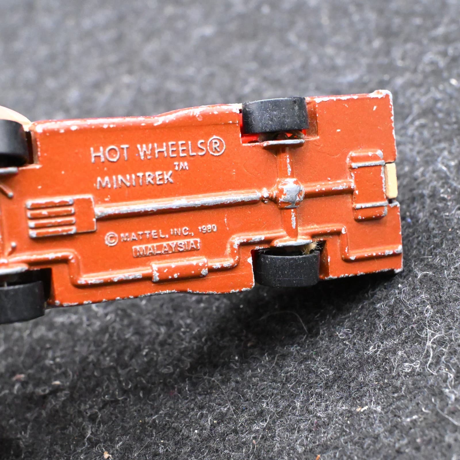 1980 Rare Hot Wheels MiniTrek Toyota Truck Good Time Camper Vintage Tan - Thumbnail 9