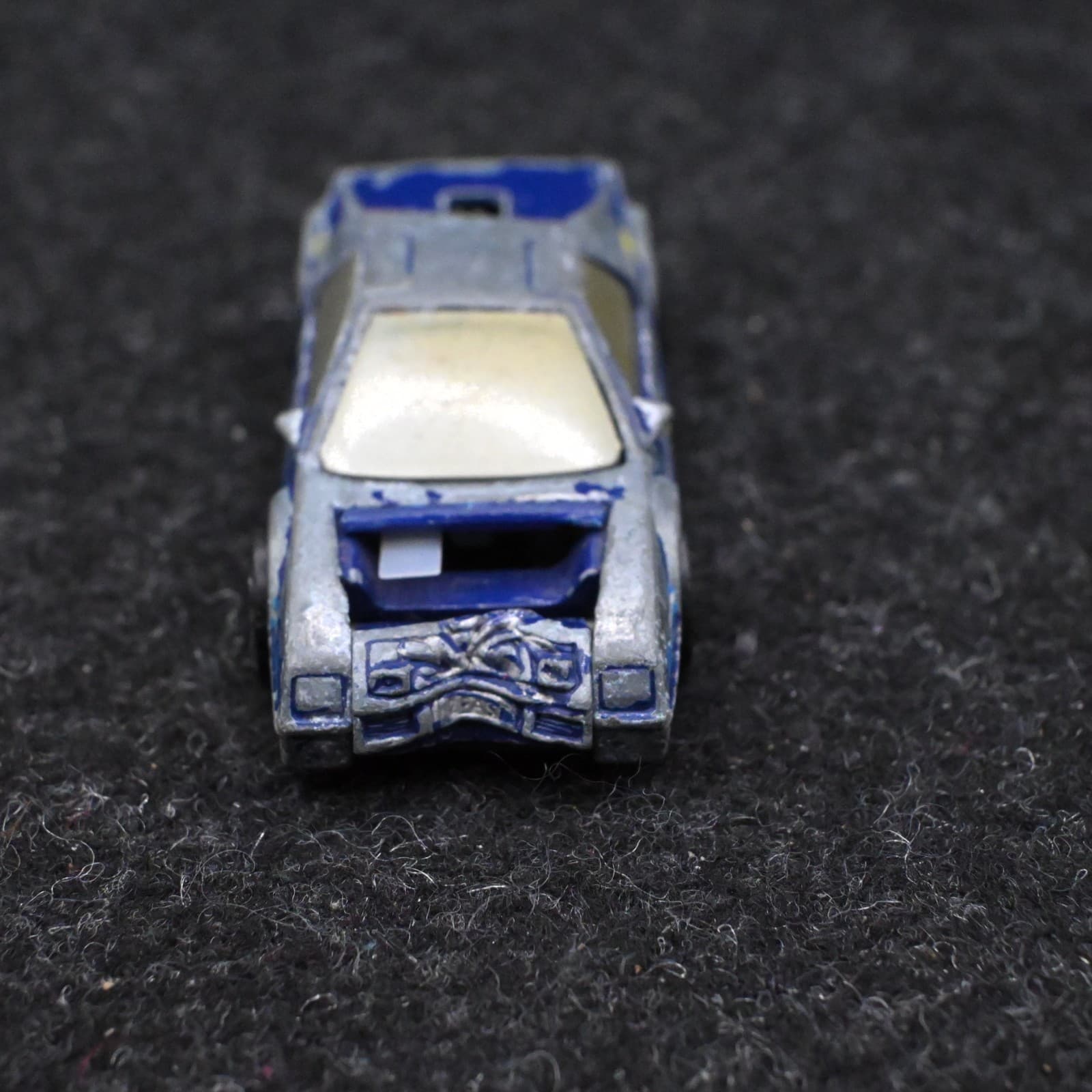 HOT WHEELS MATTEL MODELLINO AUTO DIE-CAST-CRACK UPS SMASH MOBILE-ANNO 83-VINTAGE - Thumbnail 4