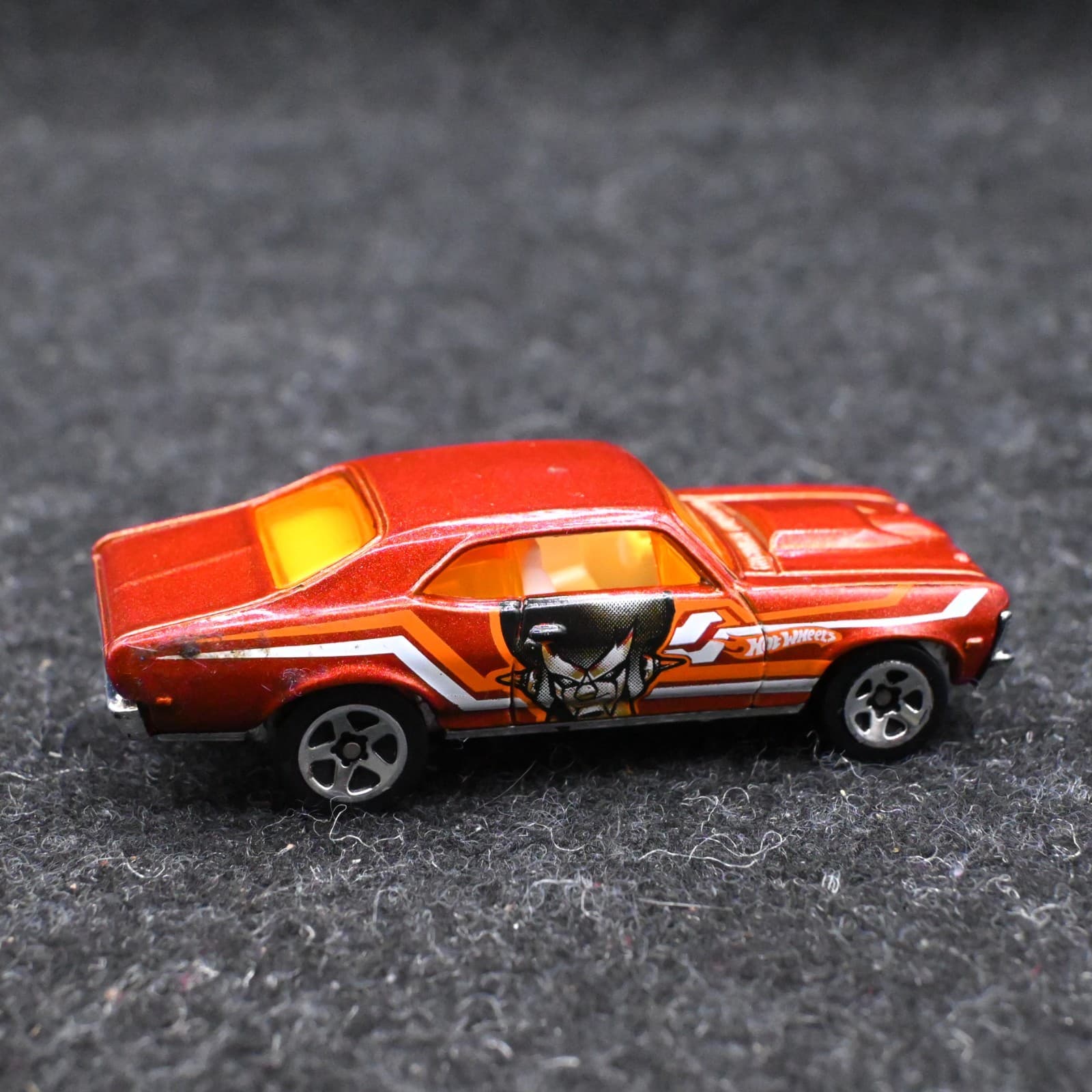 2003 Mattel Hot Wheels 1968 Chevy Nova Diecast Scale 164 Copper Color - Thumbnail 3