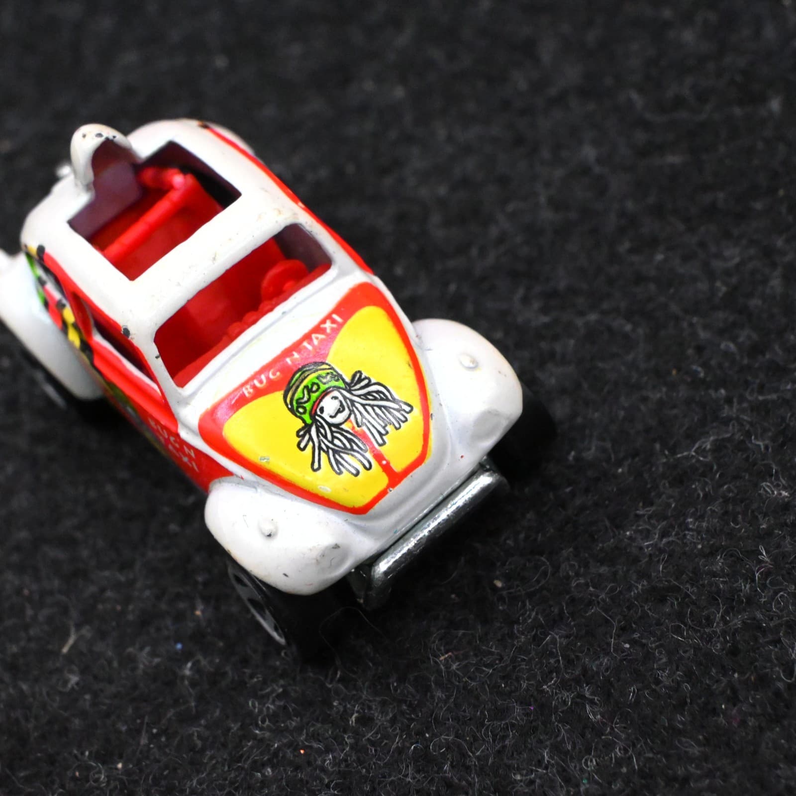Hot Wheels Baja Bug 'N Taxi Volkwagen Beetle VW ASW 1/64 Scale - Thumbnail 6