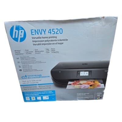 HP Envy 4520 All-In One Wireless Print Scan Copy Photo Inkjet Printer OPEN BOX - Thumbnail 9