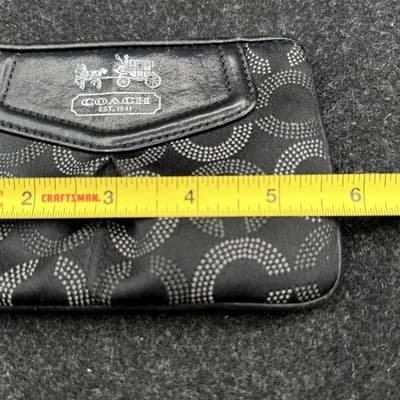 Coach Madison Op Art Wristlet - Thumbnail 6