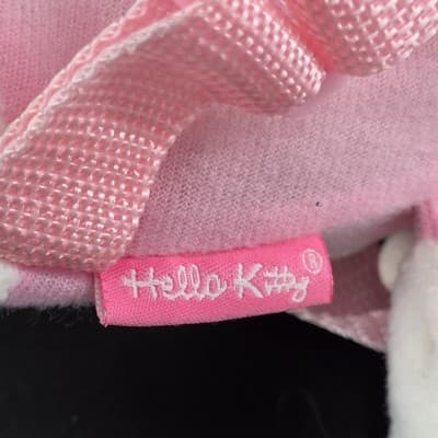 2008 Sanrio Hello Kitty 13" Plush Pom Pom Backpack Bag - Thumbnail 7