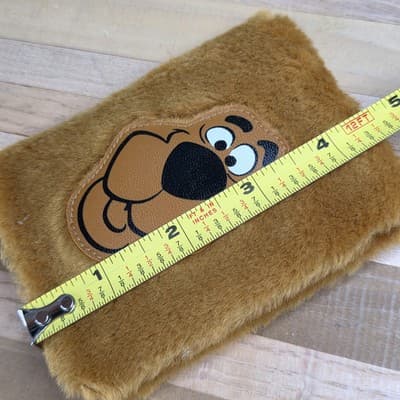 Vintage Scooby Doo Notepad With Paper plush 2007 Excellent condition - Thumbnail 5