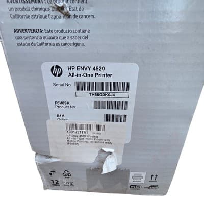 HP Envy 4520 All-In One Wireless Print Scan Copy Photo Inkjet Printer OPEN BOX - Thumbnail 8