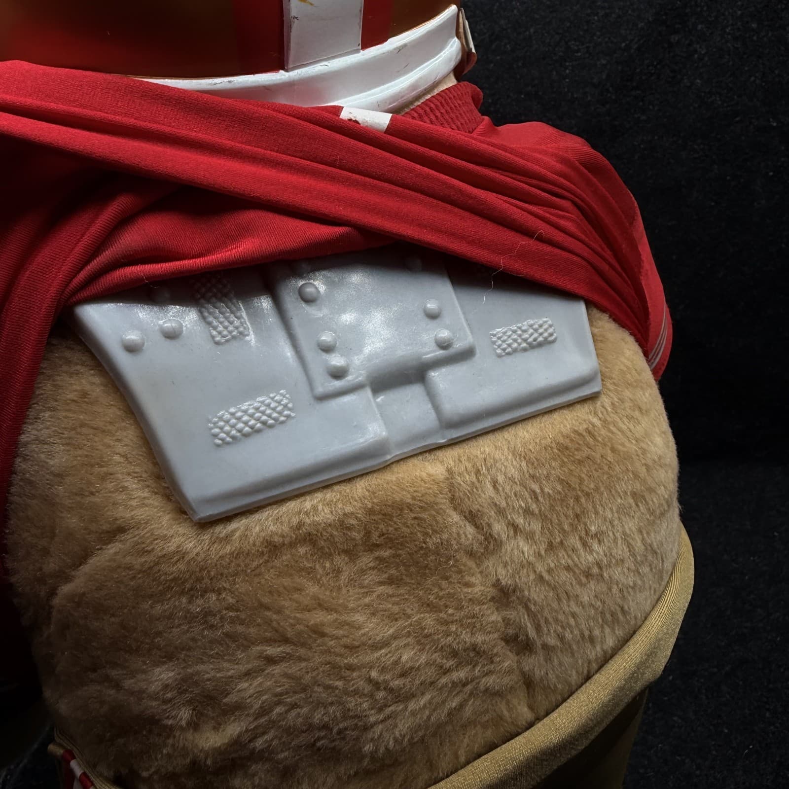 Vintage San Francisco 49ers Pro Bear Fully Suited with Shoulder Pads 17" - Thumbnail 5