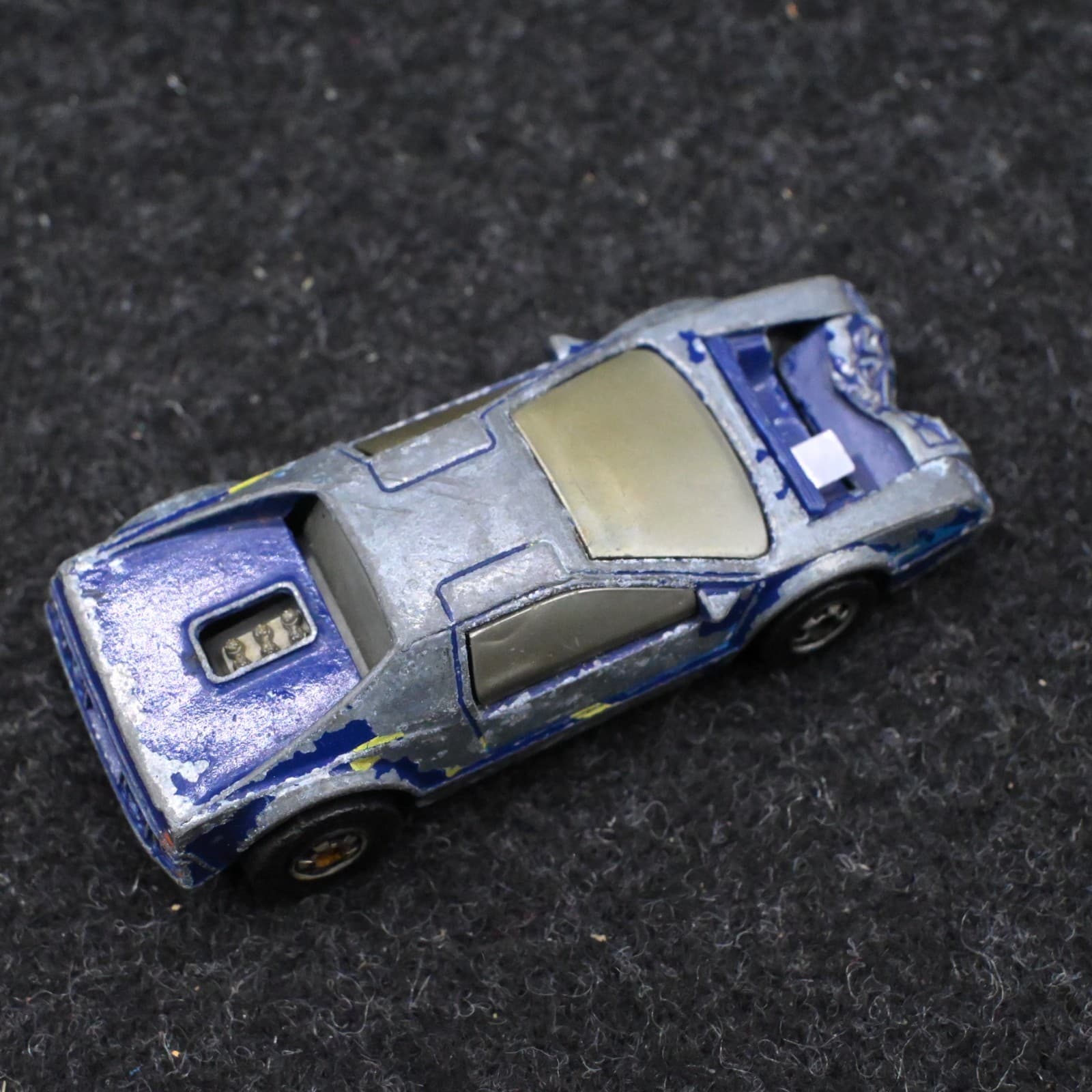 HOT WHEELS MATTEL MODELLINO AUTO DIE-CAST-CRACK UPS SMASH MOBILE-ANNO 83-VINTAGE - Thumbnail 7