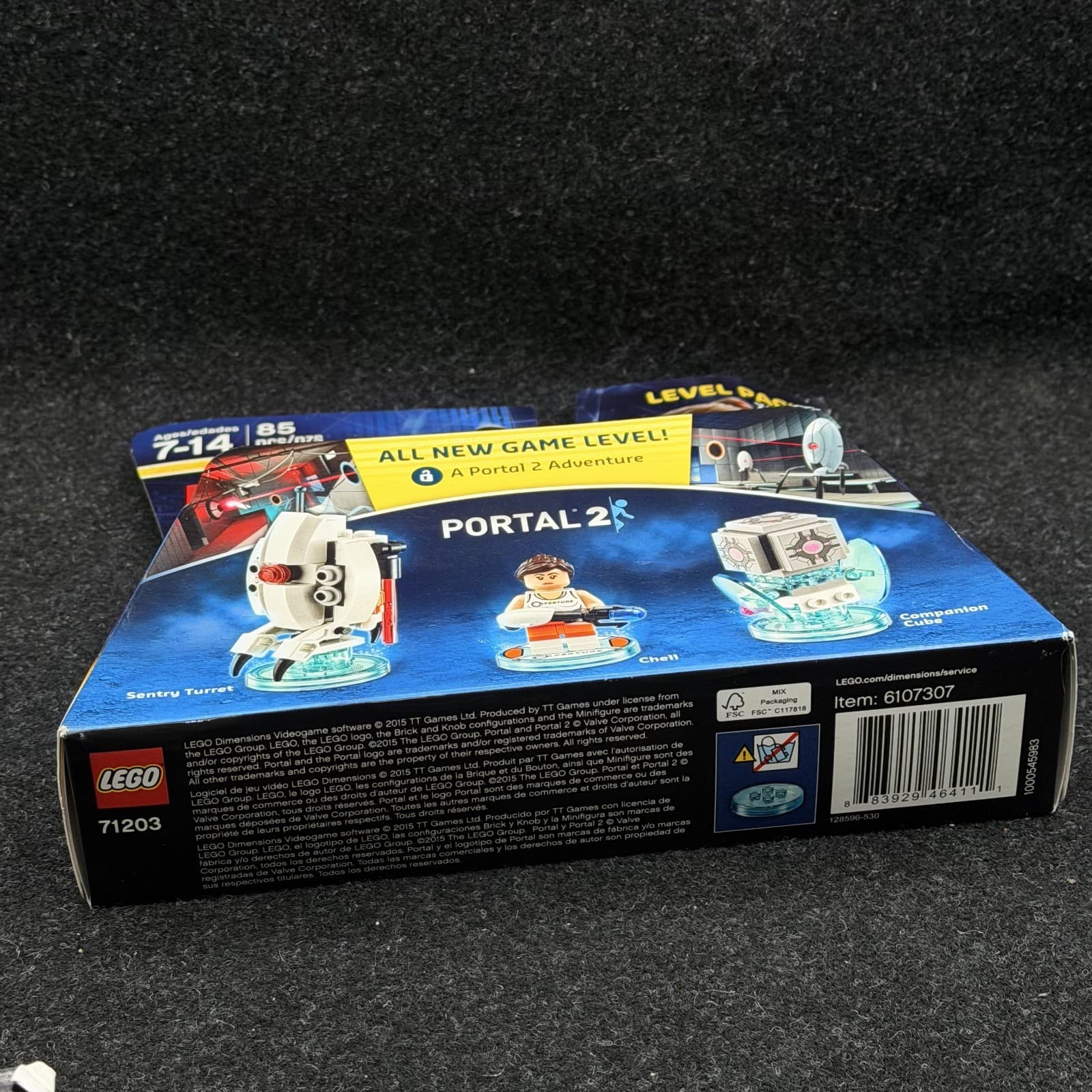NEW Lego Dimensions Portal 2 Level Pack 85 Pcs 71203 Chell - Thumbnail 2