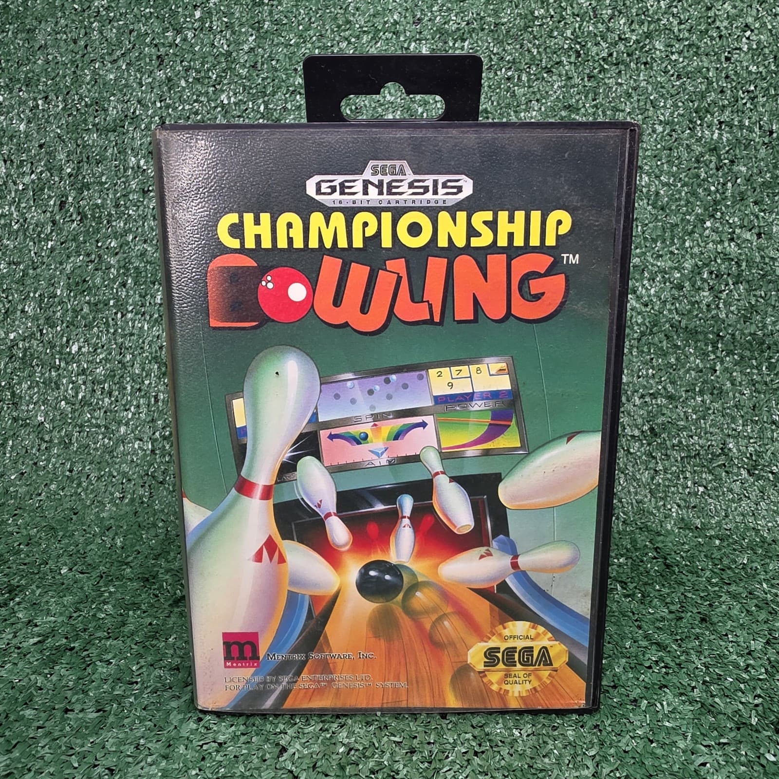 Championship Bowling- Sega Genesis Complete TESTED CIB - Thumbnail 5