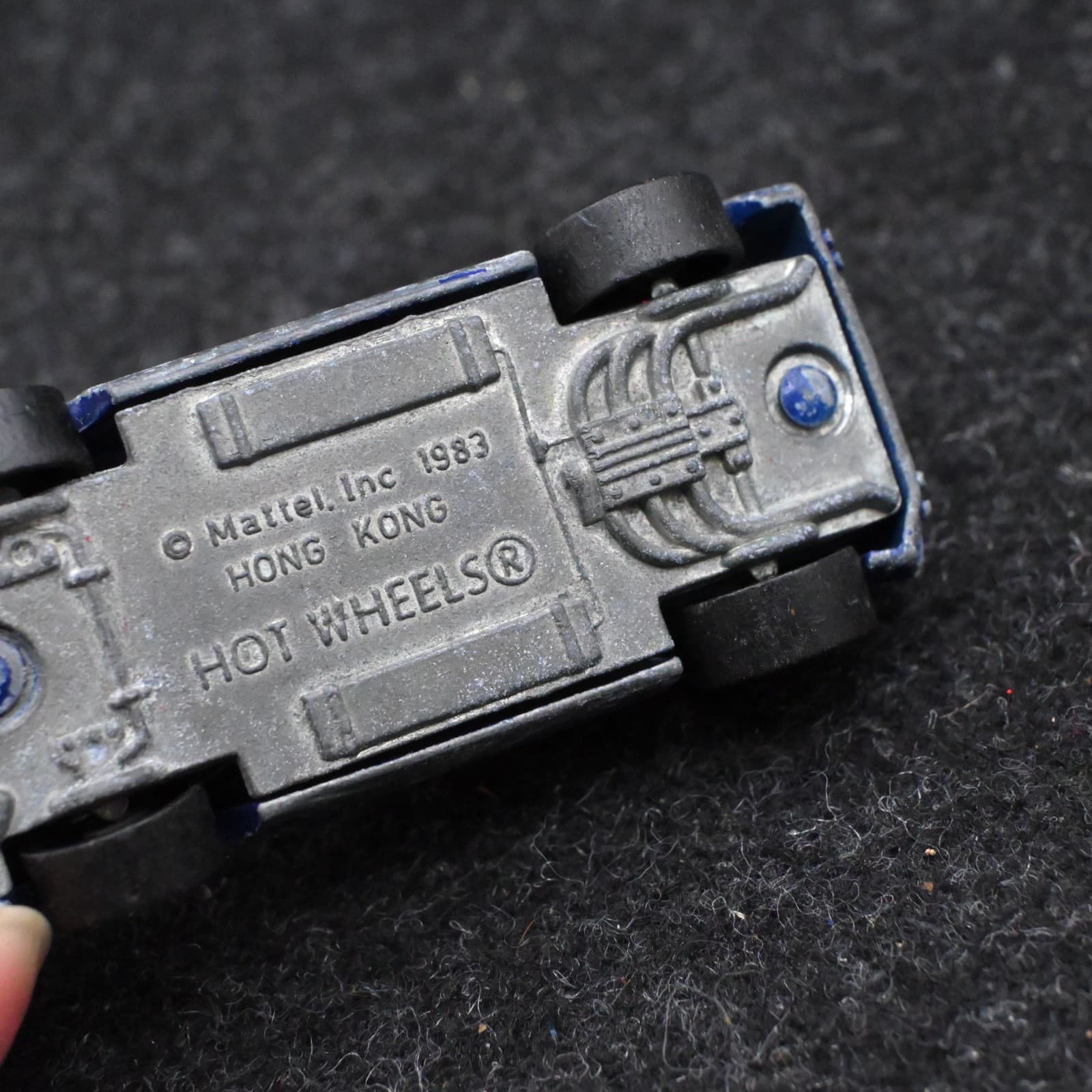 HOT WHEELS MATTEL MODELLINO AUTO DIE-CAST-CRACK UPS SMASH MOBILE-ANNO 83-VINTAGE - Thumbnail 2