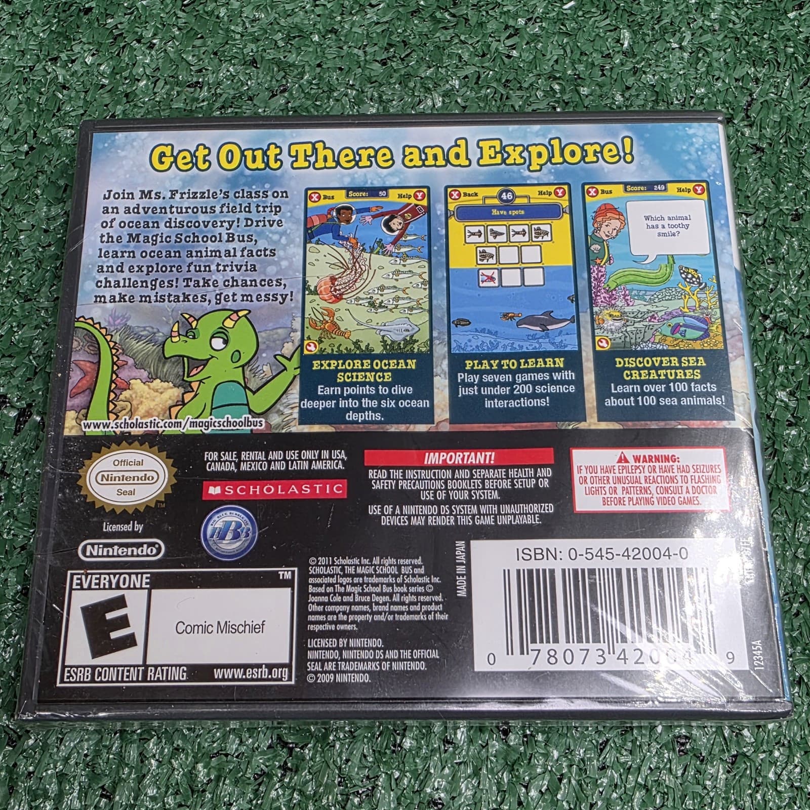 NINTENDO DS THE MAGIC SCHOOL BUS OCEANS NEW - Thumbnail 2